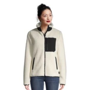 Wind River Fleece White Black Size S